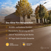 Glow Fire SCM-1 Elektrokamin Weiß