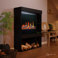 Glow Fire SCM-3 Schwarz Elektrokamin 