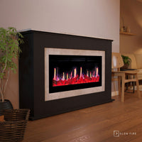 Glow Fire SCM-4 Schwarz Elektrokamin 