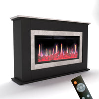 Glow Fire SCM-4 Schwarz Elektrokamin 