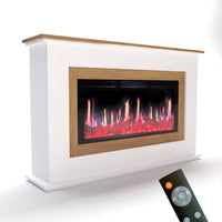 Glow Fire SCM-4 Elektrokamin Weiß