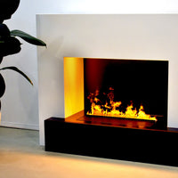 Glow Fire Hauptmann Weiß Elektrokamin mit Wasserdampf