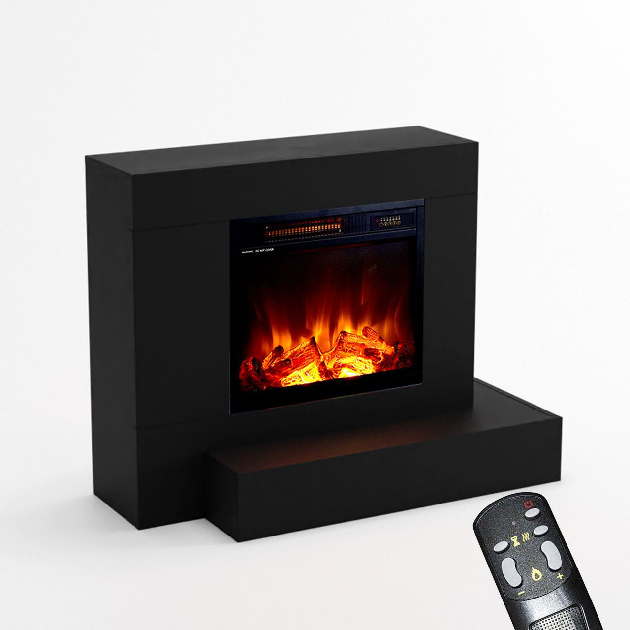 Kaminlicht NEO 2 Schwarz Elektrokamin