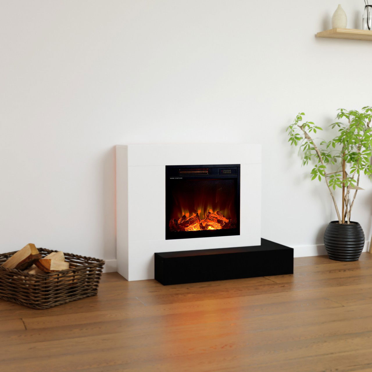 Kaminlicht NEO 2 Weiß Elektrokamin