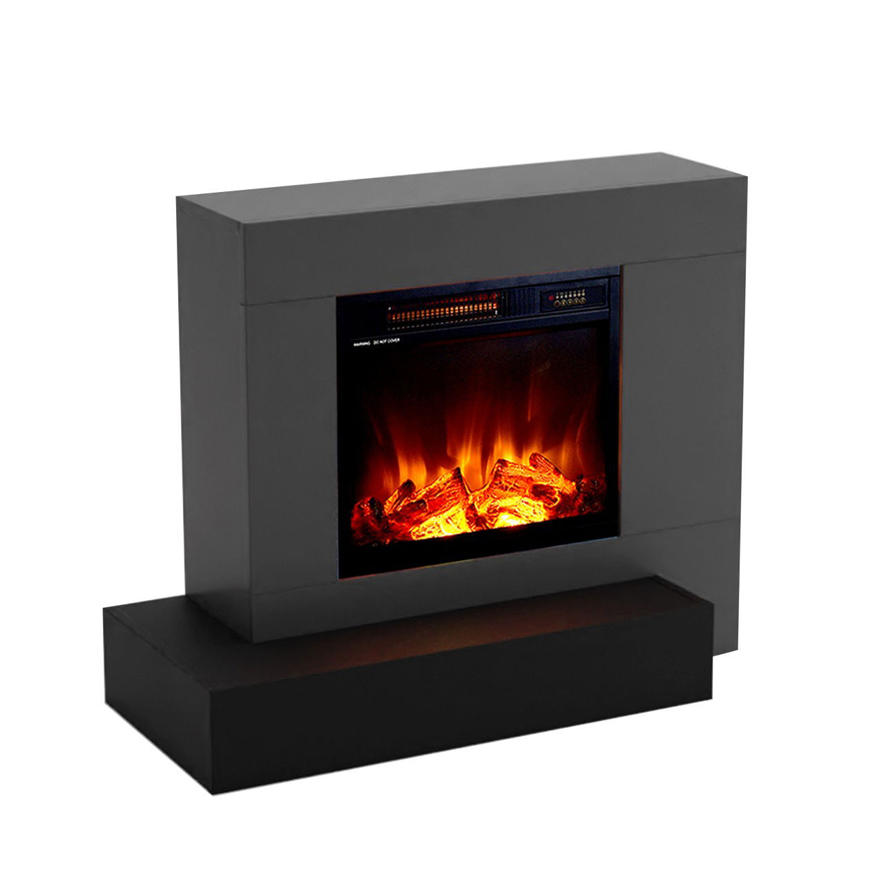 Kaminlicht NEO 2 Grau Elektrokamin