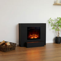 Kaminlicht NEO 5 Schwarz Elektrokamin