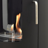 Glow Fire Stavanger Ethanol Kamin Schwarz - Standkamin